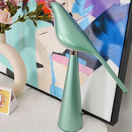 Serene Magpie Light with Adjustable Brightness Modes | Whimsical Acrylic and Metal Design for Versatile Ambiance