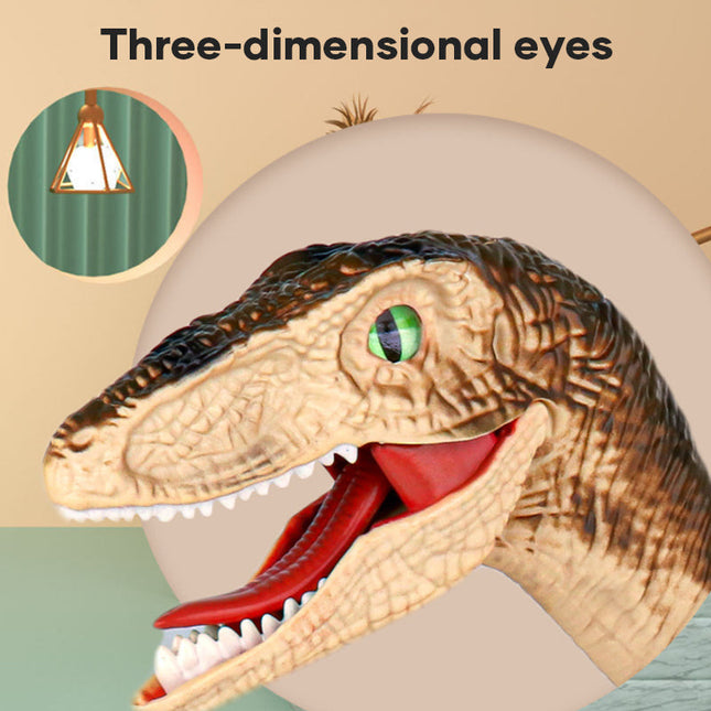 Remote Control Dinosaur Toys, Walking RC Dinosaur Toy with Sound, Realistic Velociraptor Toy, Toys for 3 Year Old Boys