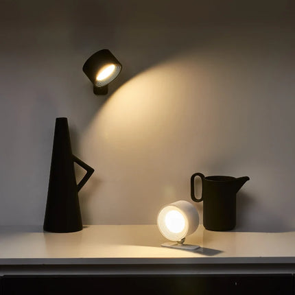 Cordless Wall Lamp with 360° Adjustable Lighting | Minimalist Design for Versatile Home Ambiance