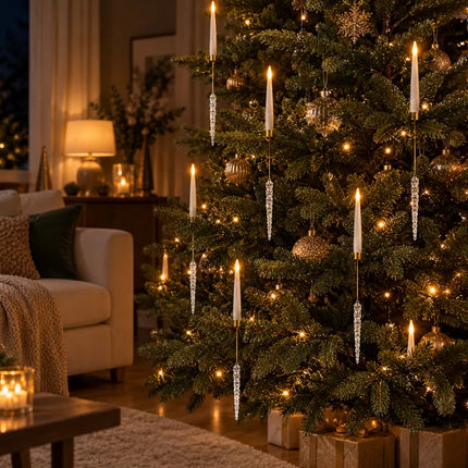 Christmas Tree Candles with Remote, Christmas Tree Decor – image 10