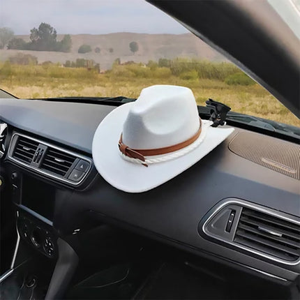 Cowboy Hat Holder for Car, Western Hat Holder with Suction Cup and Lasso Rope – image 11
