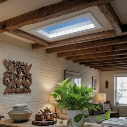 Skylight LED Fixture with Adjustable Lighting Modes | Architectural Minimalist Design for Realistic Sunlight Simulation