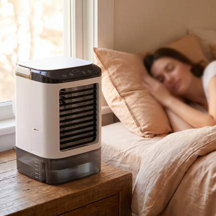 Portable Air Cooler, Quiet Cooling Fan for Bedroom and Office – image 4