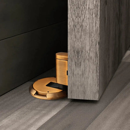 Magnetic Door Stopper No Drill, Magnetic Door Catch with Adhesive Tape