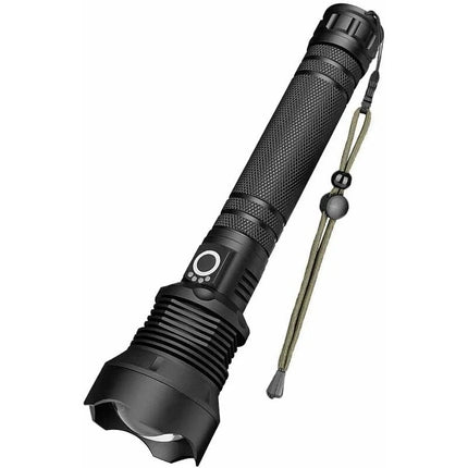 Rechargeable Flashlight with Telescopic Zoom for Ultra-Bright Illumination | Long-Lasting Light for Camping and Emergencies