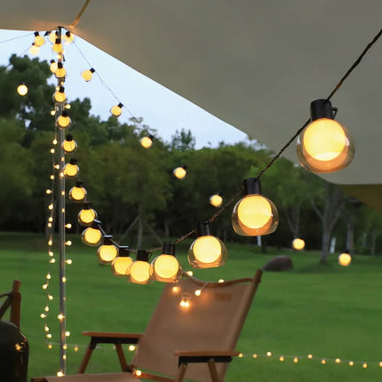 Solar String Lights with Remote Control & 8 Lighting Modes | Waterproof Outdoor Decor for Enchanting Atmospheres