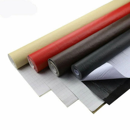 Leather Patch for Couch, Leather Repair Kit for Couches and Car Seats, Self Adhesive Leather Repair Tape, Vinyl Patch