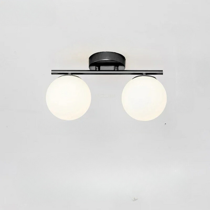 LED Ceiling Light Fixture, Glass Globe Hallway Light – image 12