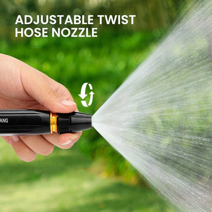 High Pressure Hose Nozzle, Heavy Duty Garden Hose Nozzle with 360 Rotation