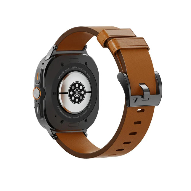 Leather Watch Band for Samsung Galaxy Watch Ultra, Samsung Watch Band