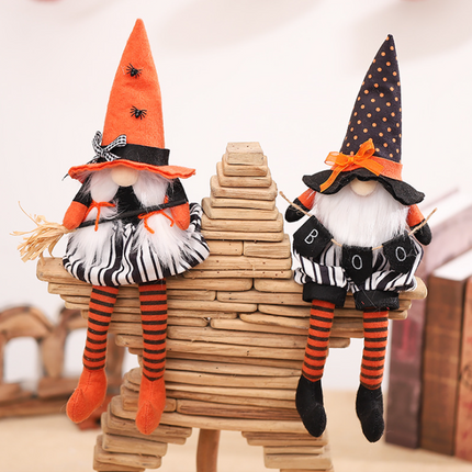 Halloween Gnomes Plush Long Legged, Halloween Decorations and Halloween Home Decor