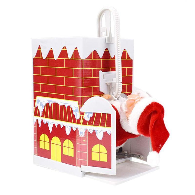 Animated Santa Claus Doll, Chimney Climbing Santa Claus – image 14