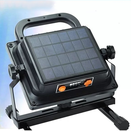 Solar Floodlight with Adjustable Brightness Levels | 2000 Lumen Outdoor Lighting for Events and Safety