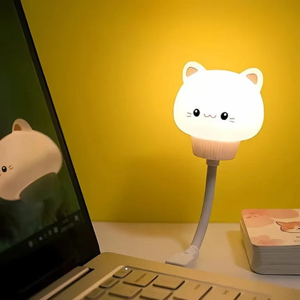 Adorable Animal Night Light with Warm Glow | Cute USB Lamp for Cozy Bedrooms and Nurseries