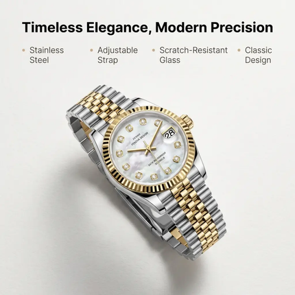 Stainless Steel Watch, Adjustable Bracelet Watch – image 17