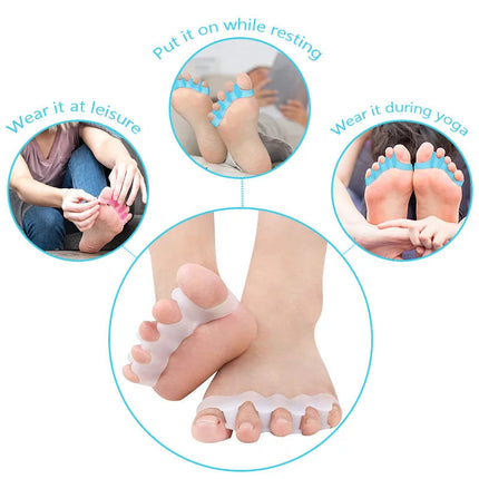 Toe Spacers for Hammer Toe, Silicone Toe Separator for Walking Comfort and Everyday Foot Care – image 7