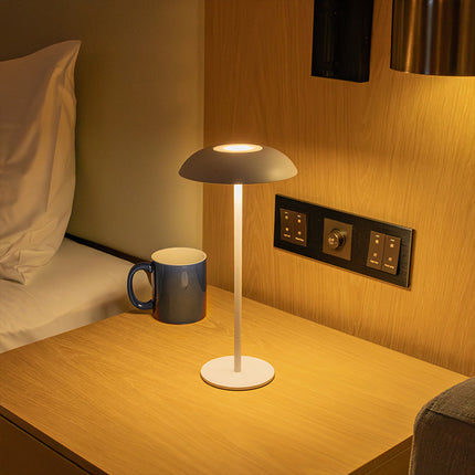 Iron Elegance Lamp with Touch Control and USB-C Rechargeable Battery | Stylish LED Lighting for Home Ambiance