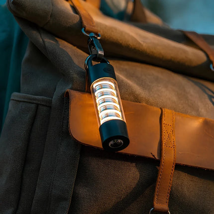 Portable Rechargeable LED Camping Light with Adjustable Tripod | Versatile Outdoor Lighting for Camping and Hiking