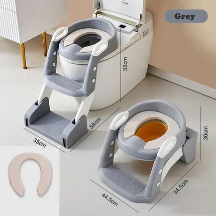 Foldable Potty Training Seats for Kids, Collapsible Travel Potty Seat – image 9