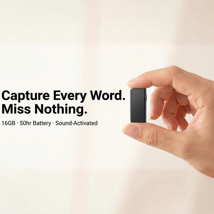 Digital Voice Recorder, Voice Activated Recorder with 16GB