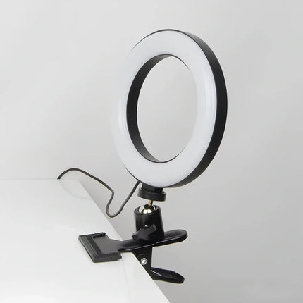 Lumi Ring Light with 360° Adjustable Design | Portable Lighting Solution for Video Calls and Makeup Application