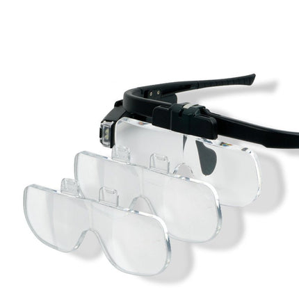 Magnifying Glasses with Light, Wearable Magnifier for Reading