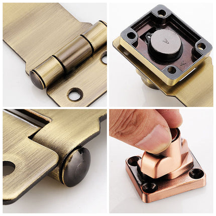 No Drill Door Lock with Keys, Cabinet Lock for Drawers and Lockers
