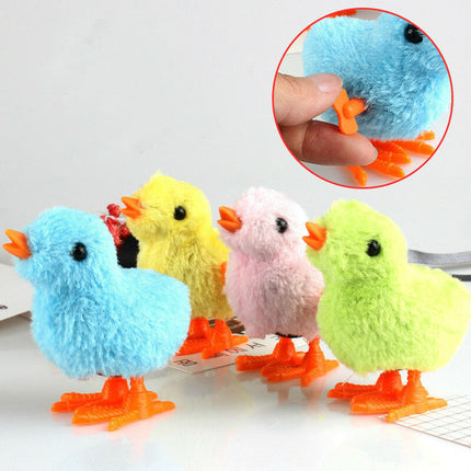 Stuffed Animal Toy Wind Up Chicken, Baby Toys and Toddler Toys for 12 Months and Up