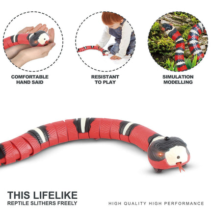 Interactive Smart Sensing Cat Toy with USB Rechargeable Design | Engaging Indoor Play for Active Kittens