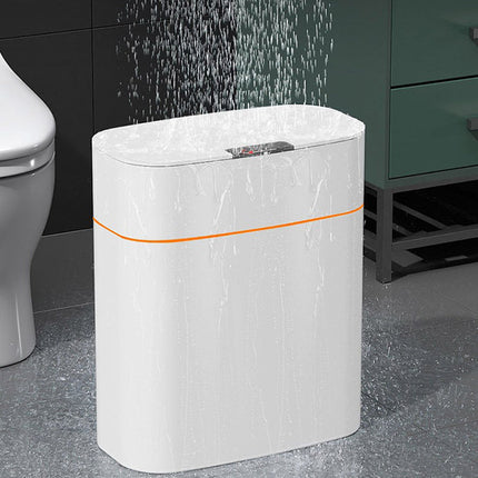 Automatic Smart Trash Can with UV Sterilization & Waterproof Design | Touch-Free Hygiene for Kitchen and Bathroom