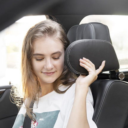 Universal Car Seat Neck Pillow with Adjustable Design | Comfortable Travel Accessory for Neck Support