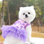 Peach Blossom Skirt Purple / XS