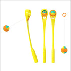 Multifunction Sport Ball Pet Toy with Interactive Features | Durable Plastic Throwing Toy for Active Playtime