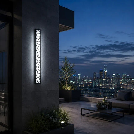 Weatherproof Outdoor Sconce with Premium Acrylic Diffuser | Modern Illumination for Any Architecture