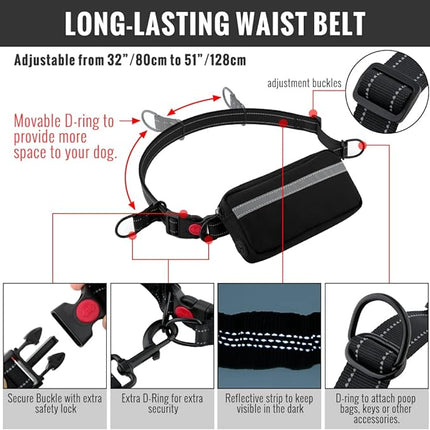 Hands Free Dog Leash, Bungee Dog Leash for Running and Walking – image 16