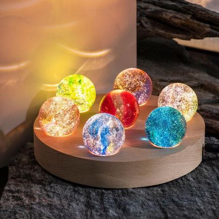 Wooden Base Lamp, USB Mood Lamp for Home Office Decor – image 7