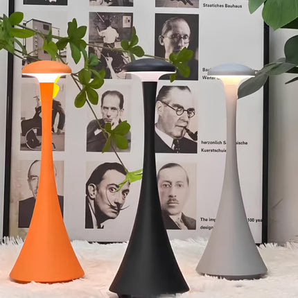 Dimmable Cordless Spire Lamp with Touch Control | Modern Aluminum Design for Versatile Home Lighting
