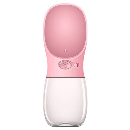 Portable Pet Water Bottle with Leak-Proof Design | Dual-Sized Hydration for Dogs and Cats on the Go