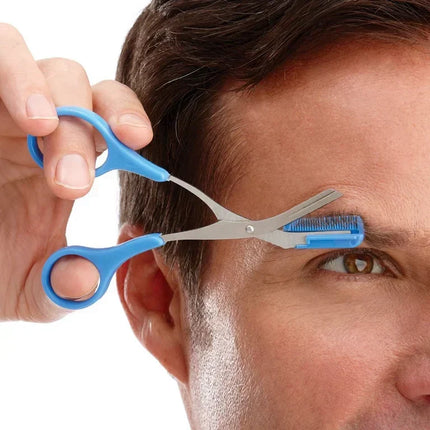 Eyebrow Scissors with Comb, Small Scissors for Eyebrow and Eyelash Trimming – image 5