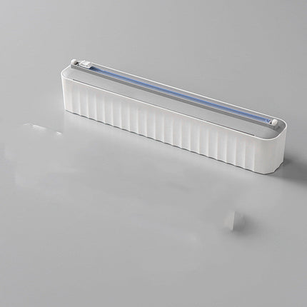 Magnetic Plastic Wrap Dispenser with Slide Cutter for Refrigerator – image 4
