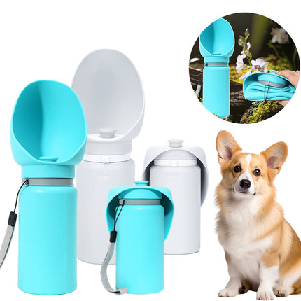 Foldable Pet Water Bottle with Leak-Proof Design | Travel-Friendly Hydration Solution for Dogs and Cats