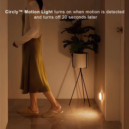 Motion Sensor LED Light with Easy Installation | Battery or USB Rechargeable for Energy-Saving Home Lighting