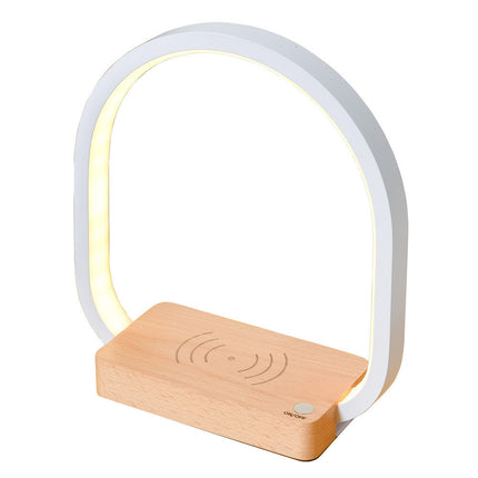 Wireless Charging Desk Lamp with Eye Protection Technology | Stylish European Design for Home and Workspace