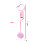 Pink / Spring rabbit fur ball