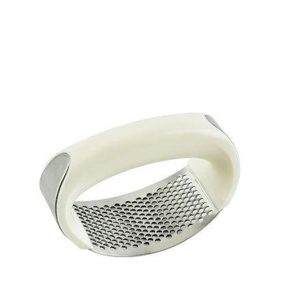 Stainless Steel Garlic Press with Ergonomic Handle | Easy Crushing for Effortless Cooking