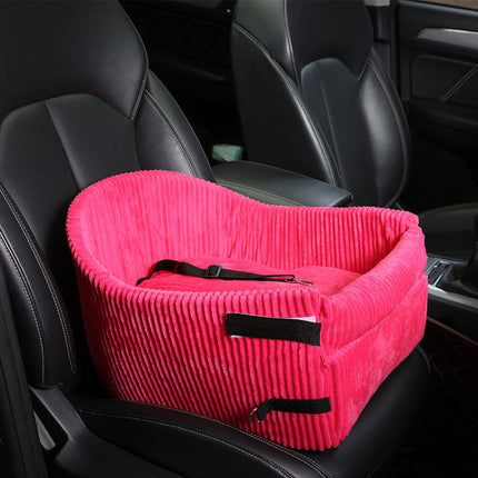 Pet Car Seat Armrest for Dogs with High-Quality Cloth | Portable Travel Accessory for Comfort and Safety