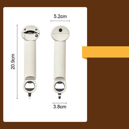 Adjustable 3-in-1 Cap Screwer with Ergonomic Handle | Versatile Tool for Effortless Opening of Jars, Bottles, and Cans