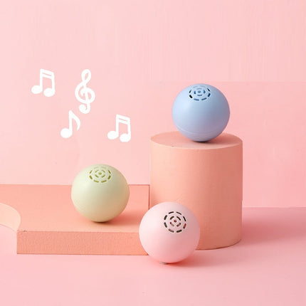 Self-Hi Pussy Cat Music Ball Toy with Interactive Sound | Engaging Playtime for Cats in Blue, Pink, Green