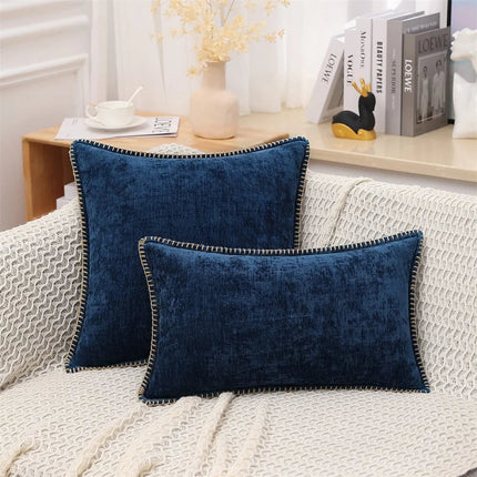 Decorative Throw Pillow Covers, Chenille 20x20 Pillow Covers or 18x18 – image 8