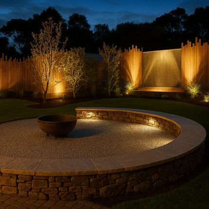 Solar Powered Garden Spotlight with 9 Color Options | Automatic Dusk-to-Dawn Lighting for Outdoor Spaces